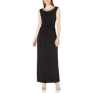 Ellen Tracy Size 14 Black Formal Dress